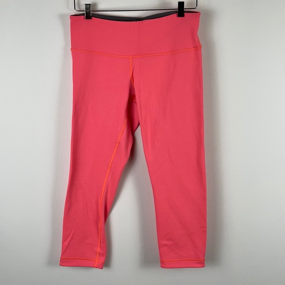✨3/$25✨Lululemon Pink/Grey Crop Leggings